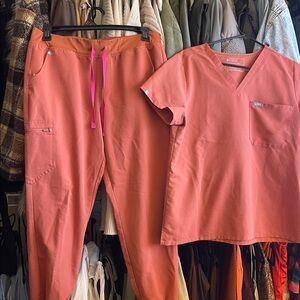 Figs terracotta  Women's set